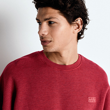 Men's t-shirt Fakobay - VINTAGE DARK RED 23 Short sleeve Red